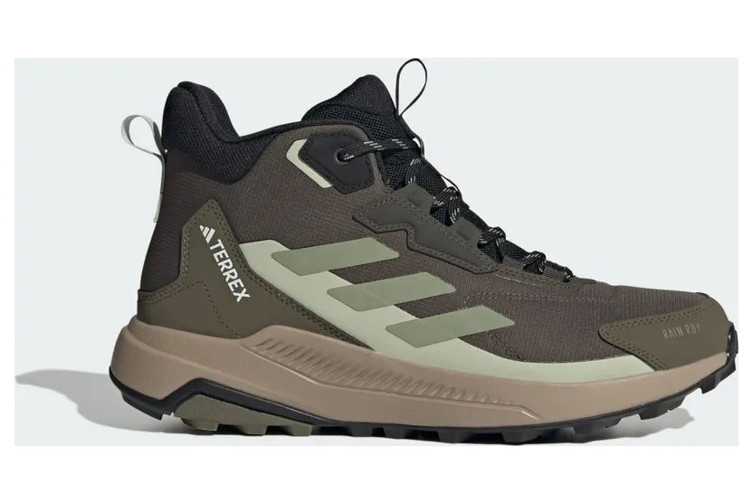 Adidas Terrex Anylander Mid RAIN.RDY Hiking Shadow Olive / Tent Green / Halo Green (JR6594)