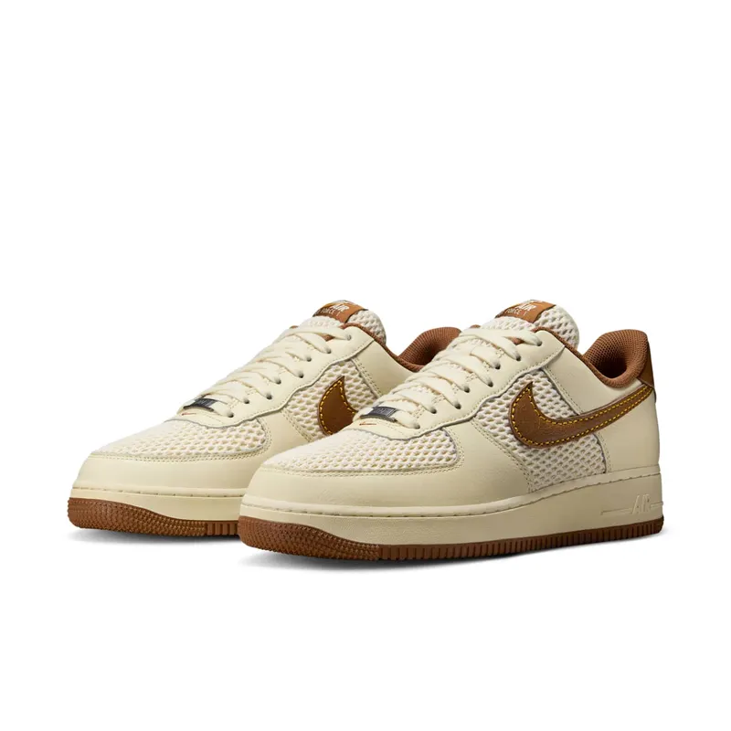 Nike Air Force 1 Low ’07 LV8 Coconut Milk Canyon Gold Light British Tan (IB7719-113)