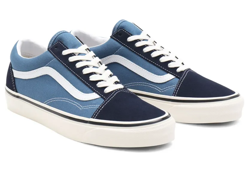 VANS Anaheim Factory Old Skool 36 Dx Schoenen (Blauw)