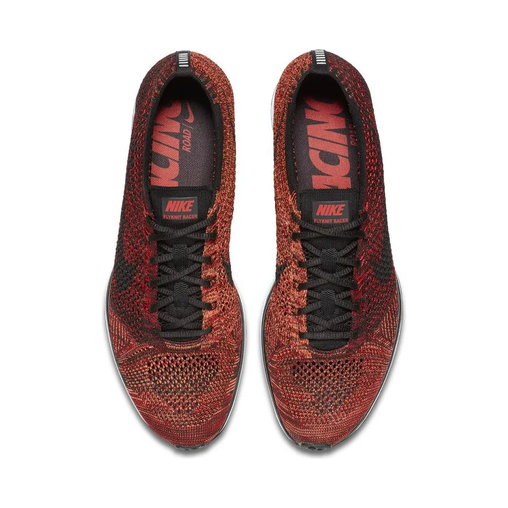 Nike Flyknit Racer University Red “Fire Rooster” (2017) University Red/Black-Bright Mango (526628-608)