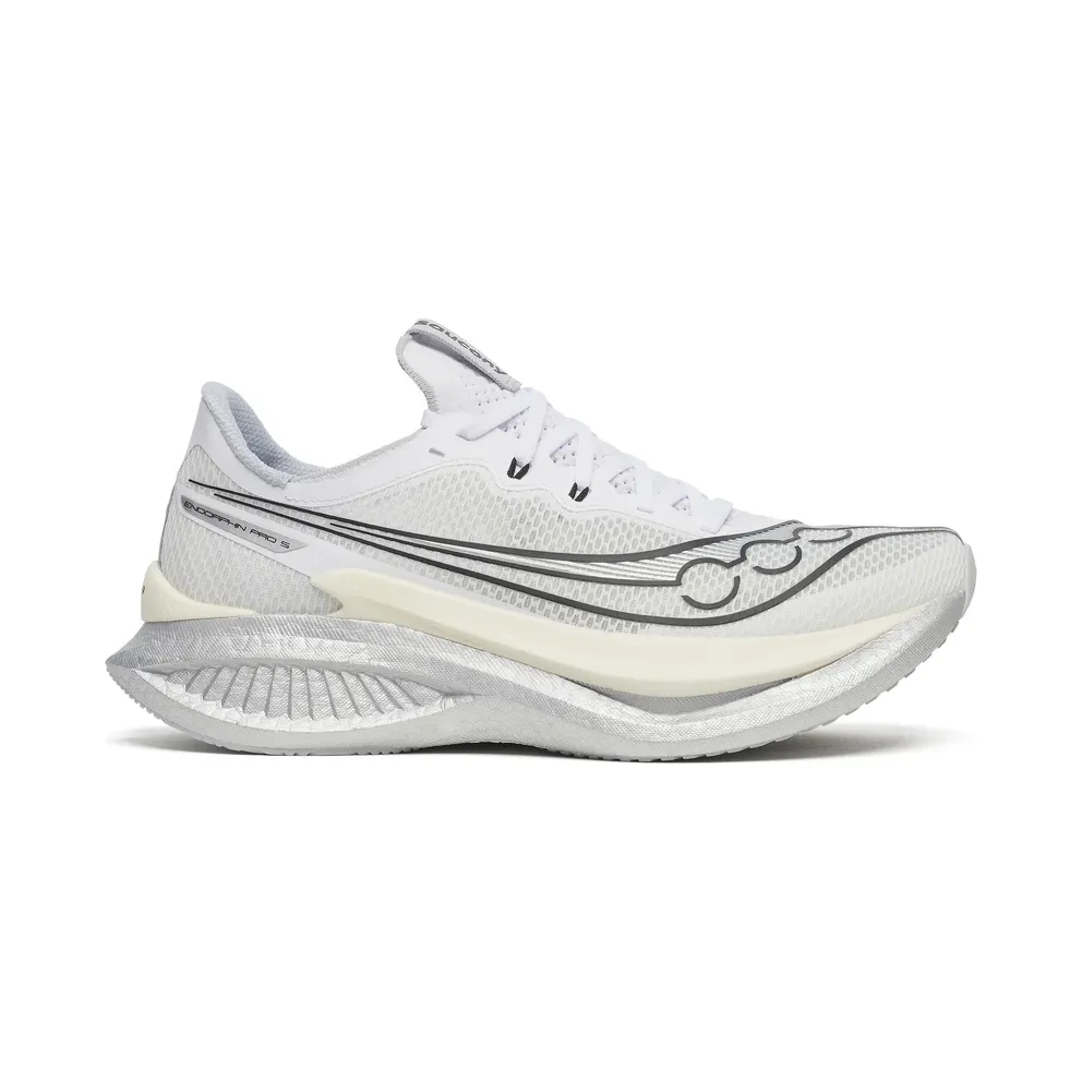 SAUCONY Endorphin Pro 5 “White / Black” (S21064-101)