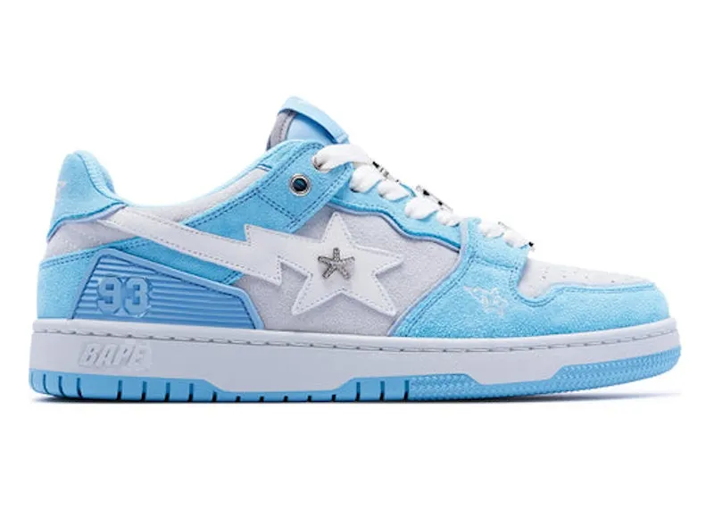 A Bathing Ape Bape SK8 Sta Blue Mist by Bapy (BPYSNSN0095XJ)