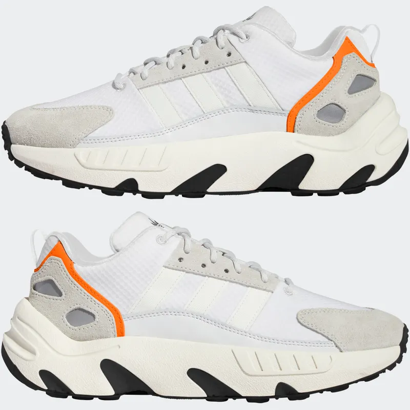 Adidas ZX 22 BOOST Crystal White / Cloud White / Solar Orange (GY6695)