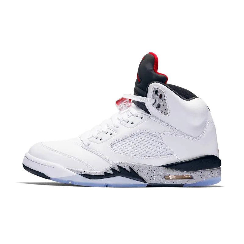 Air Jordan Nike AJ 5 V Retro White Cement 2017 (136027-104)