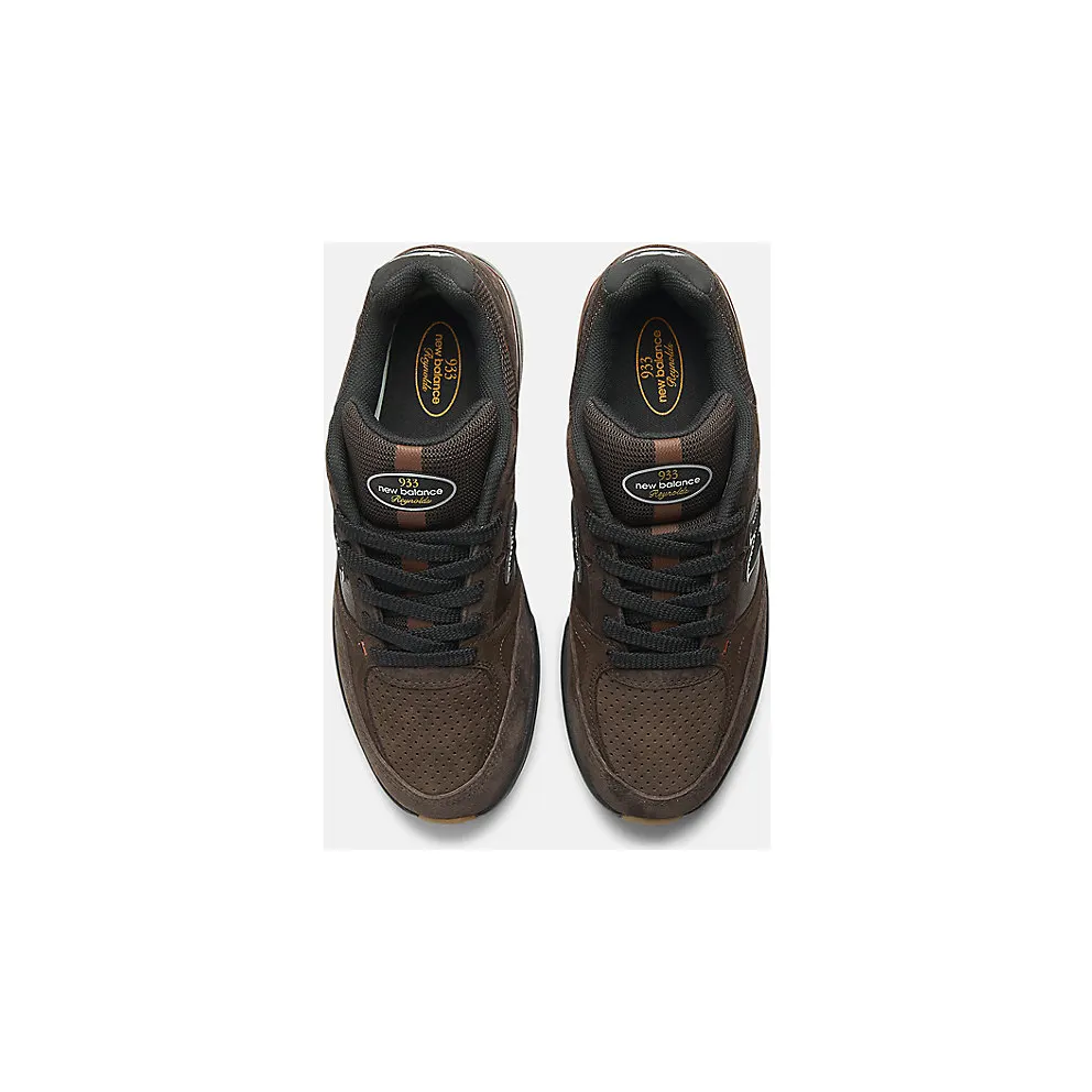 New Balance Numeric 933 Andrew Reynolds Black Gum (NM933BAR)
