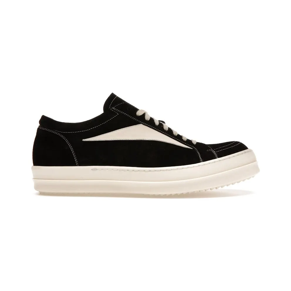 Rick Owens Strobe Vintage Low Black Suede (RU01C4897-LVSLPO-911)