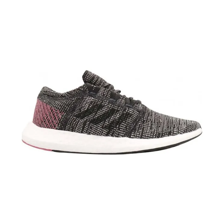 adidas Pureboost Go Black Grey Pink (B75667)