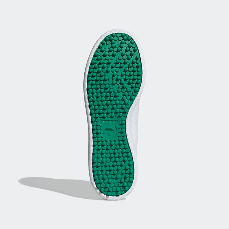 Adidas Stan Smith Primegreen Special Edition Spikeless Golf Shoes Cloud White / Green / Cloud White (Q46252)