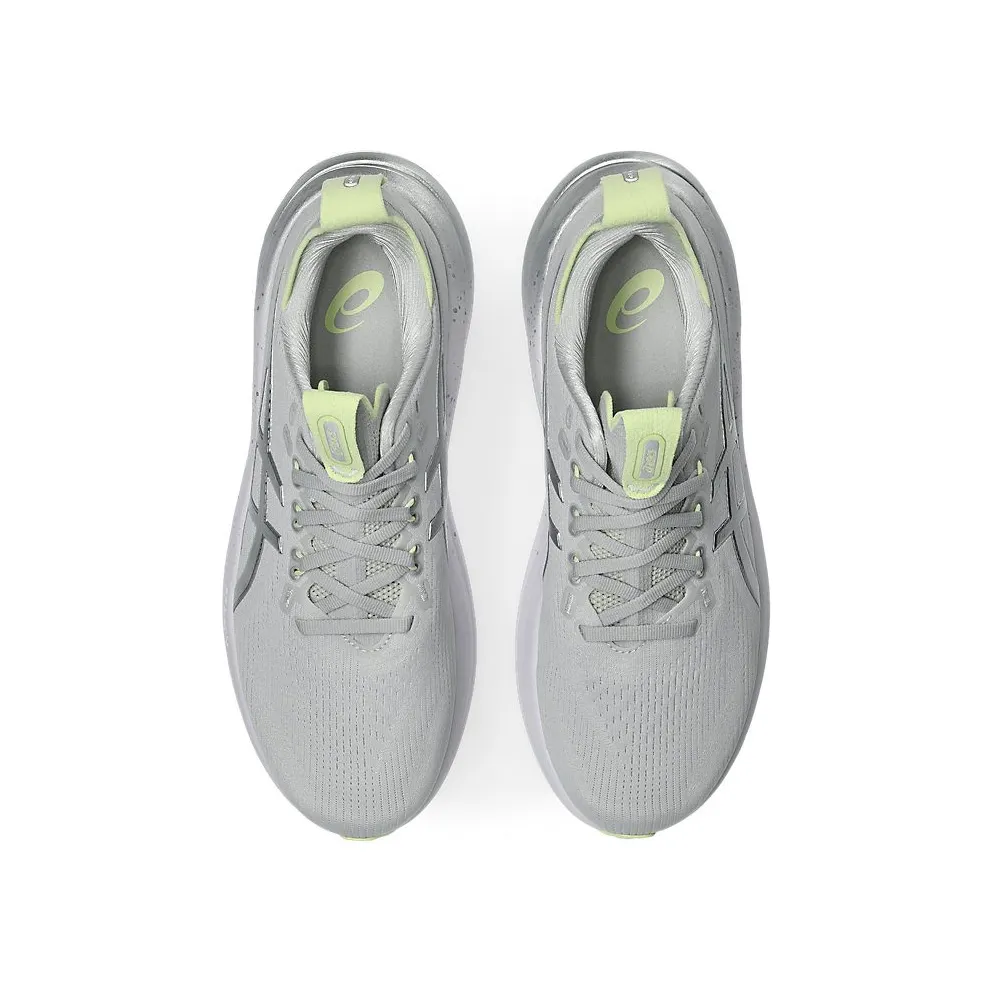 ASICS GEL-NIMBUS 28 PLATINUM “Platinum / Glow Green” (1011C310-020)
