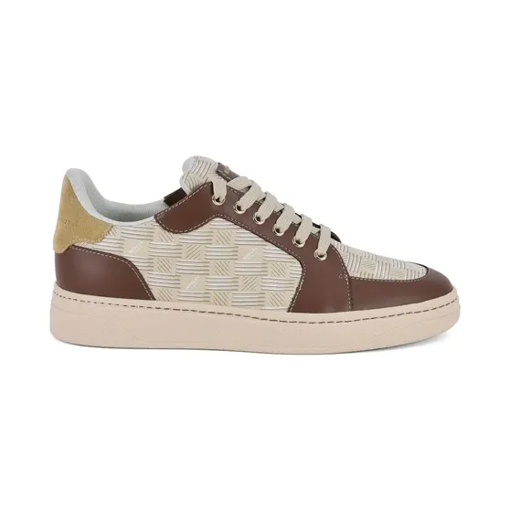 Giuseppe Zanotti GZ Biarritz sneakers met monogram – Beige (RMMO604005)