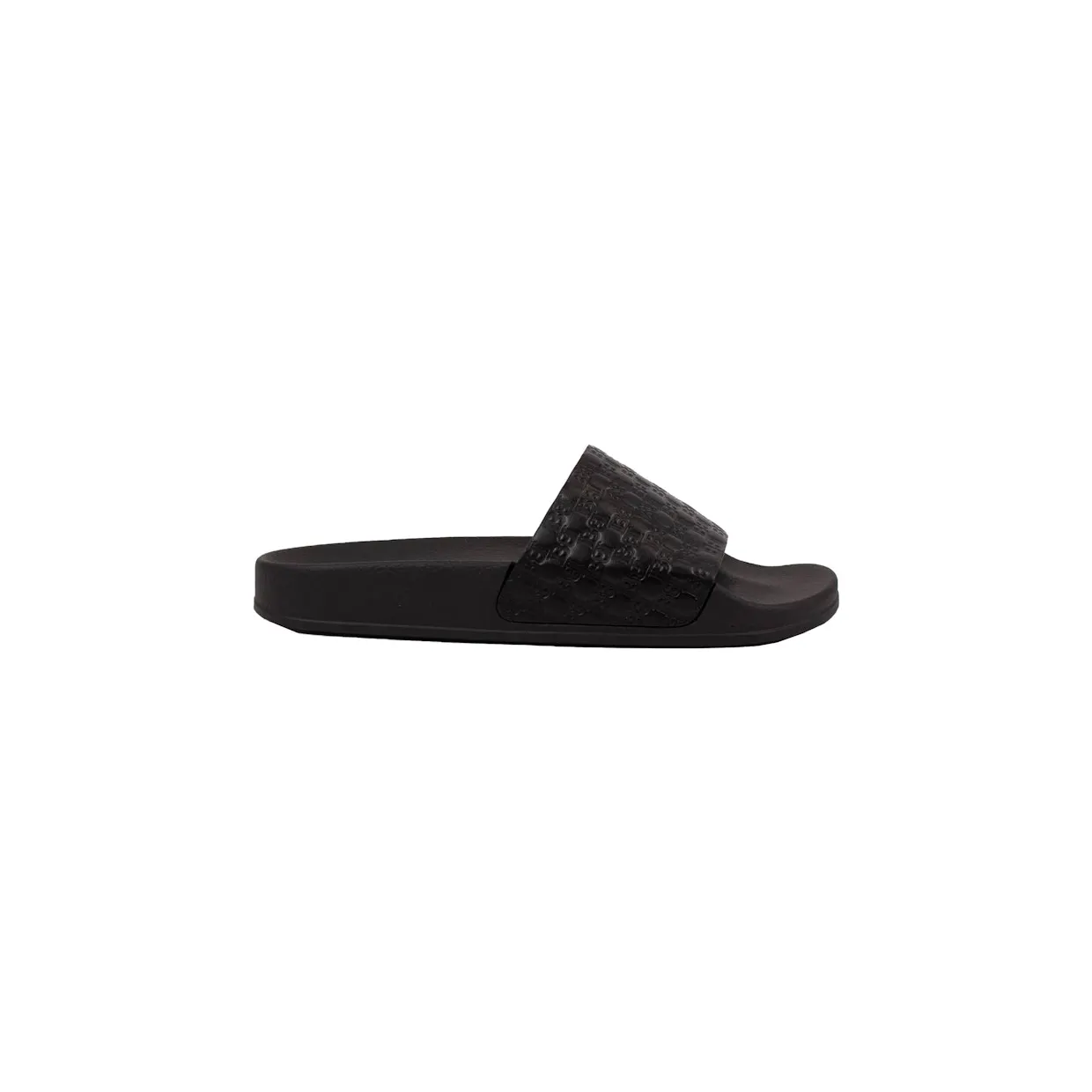 Balmain Calypso Embossed Slide Black (SN3C169LSMB BLK)