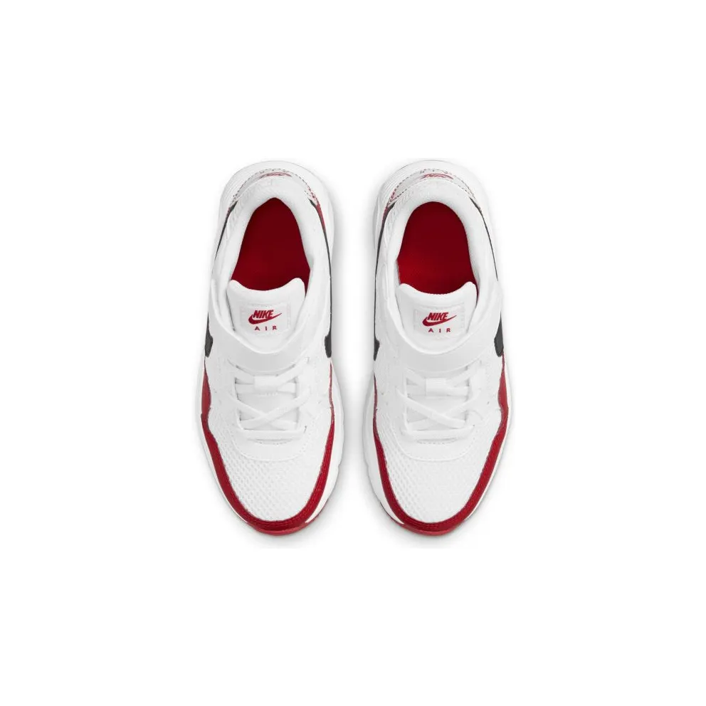 Nike Air Max SC White University Red (PS) (CZ5356-106)
