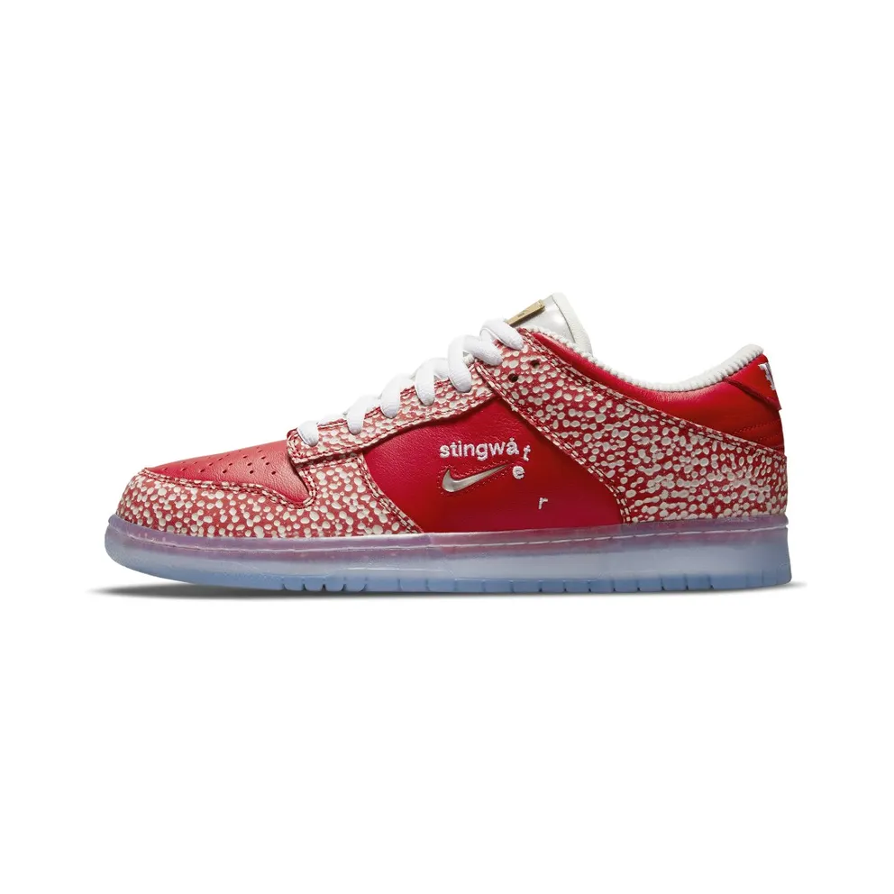 Nike Dunk SB Low Stingwater Magic Mushroom – “Red / White Ice” (DH7650-600)
