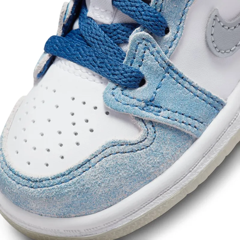 Jordan 1 Mid SE Baby/Toddler Blue (DR6236-401)