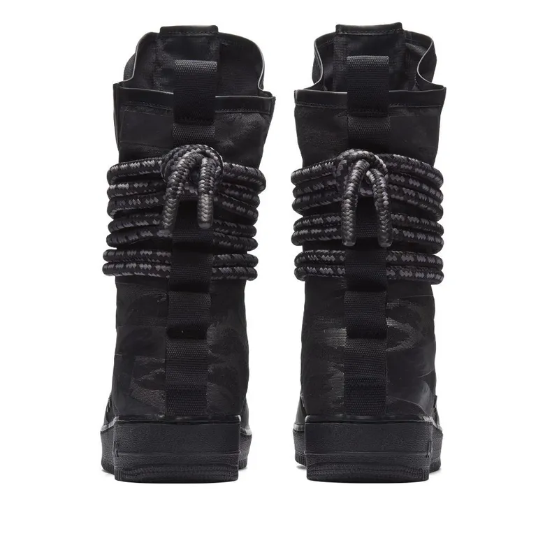 Nike SF Air Force 1 High Black Dark Grey Black/Black-Dark Grey (AA1128-002)