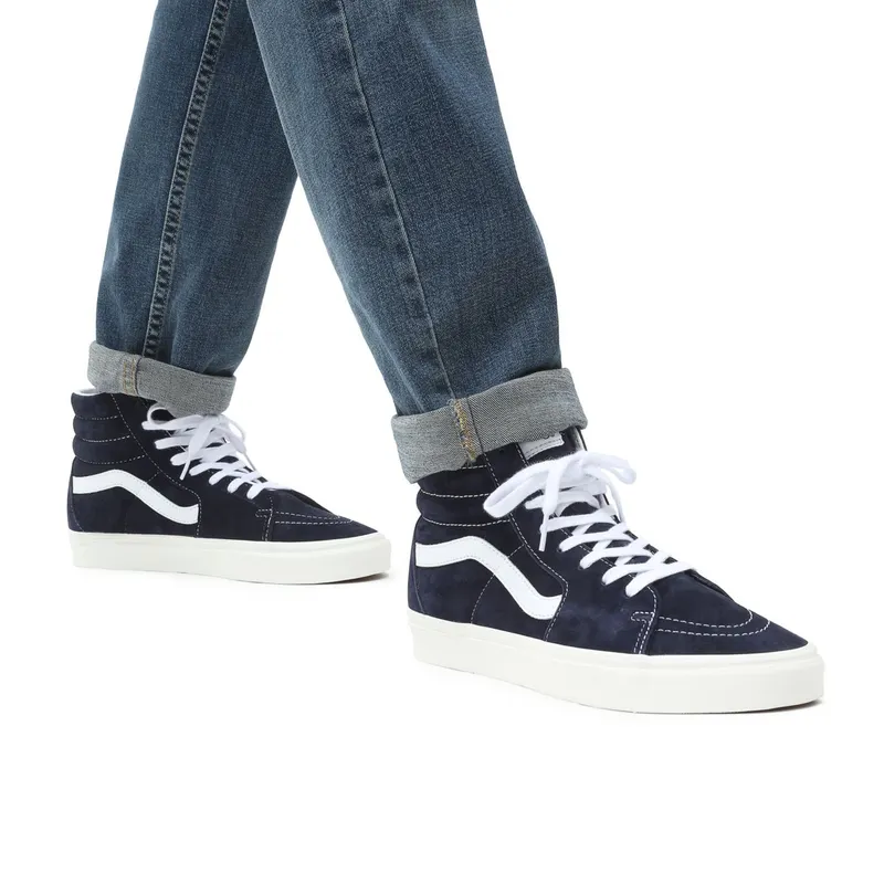 VANS Sk8-hi Shoes Van Varkenssuède Blue (VN0A32QG9G5)