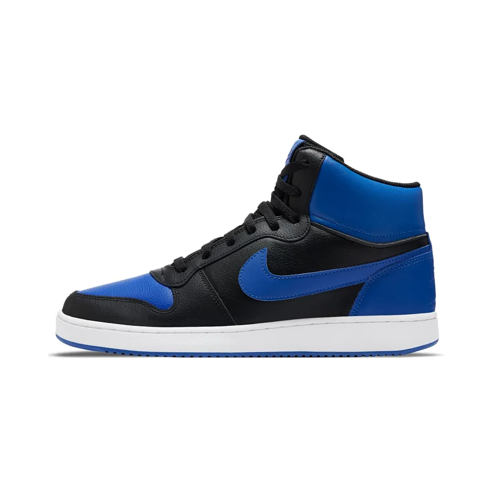 Nike Ebernon Mid Black Game Royal (AQ1773-001)
