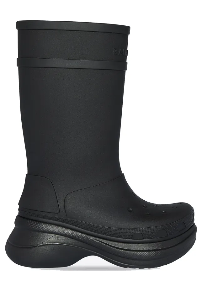 Balenciaga x Crocs Boot Black (W) (677388W1S8E1000)