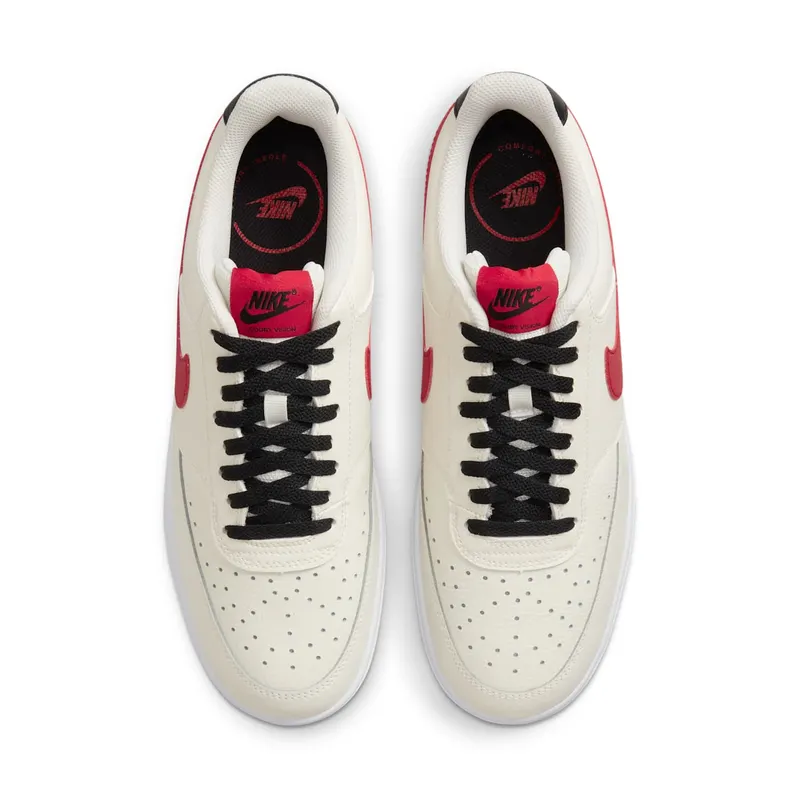 Nike Court Vision Low Sail University Red (DM1187-101)