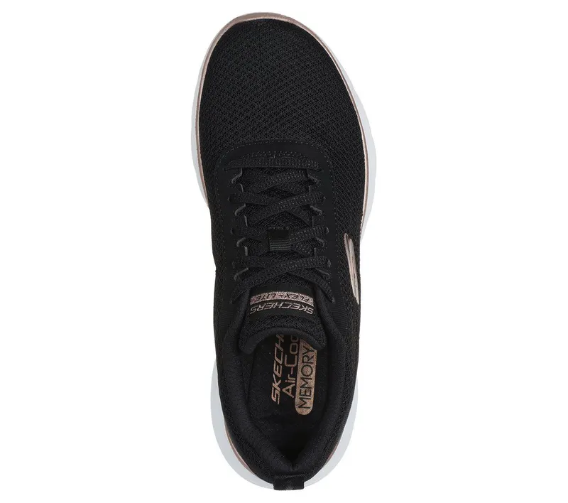 Skechers Flex Appeal 5.0 – Uptake Sneaker Black/Roos Gold