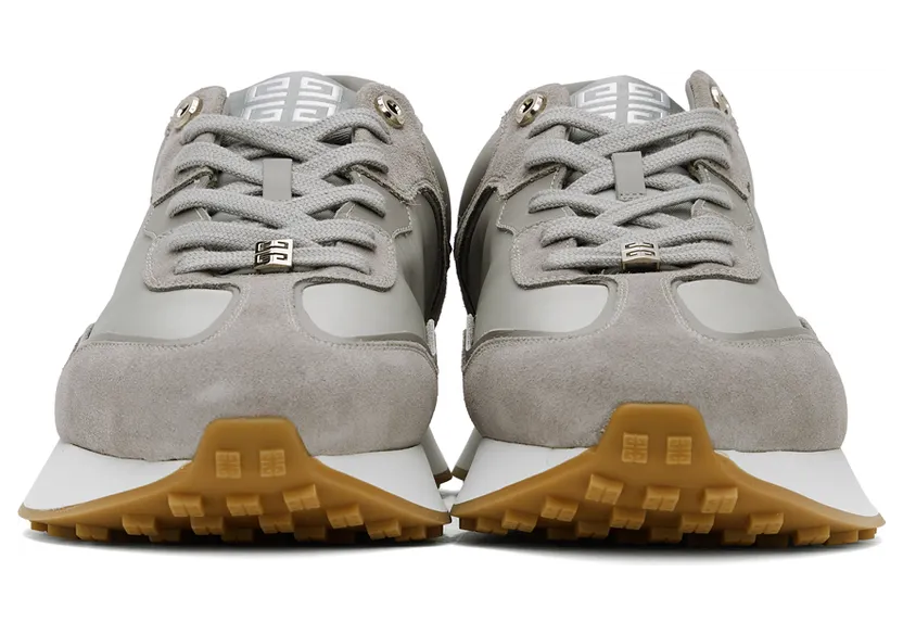 Givenchy Grey GIV Runner Sneakers (BH005CH0WM) (2)