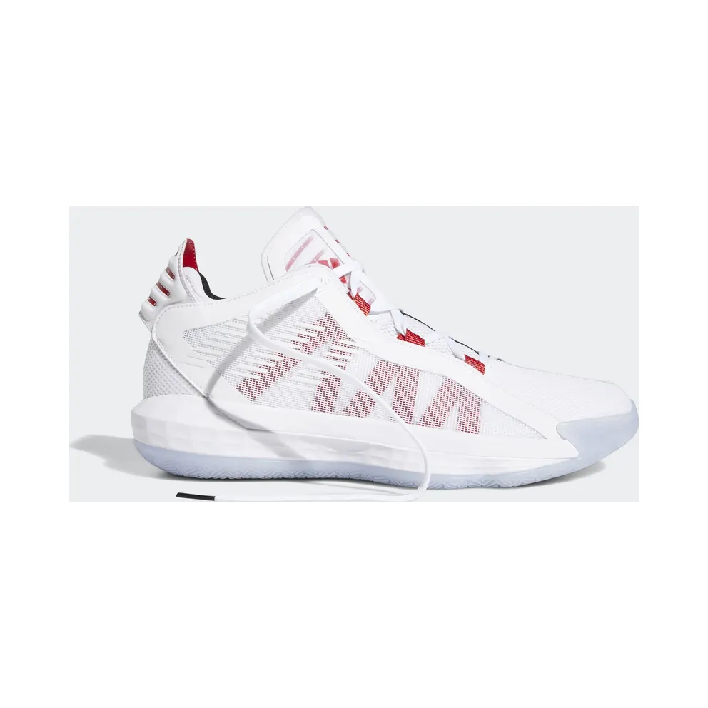 adidas Dame 6 Dame Time Cloud White/Scarlet/Core Black (EH2069)