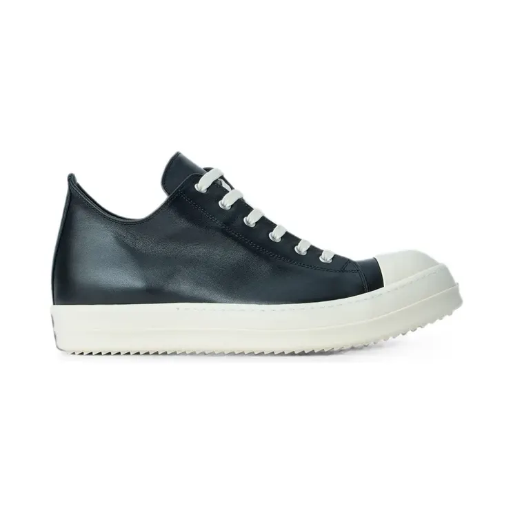 Rick Owens lace-up low-top “Black” (RU02F4891LCO)