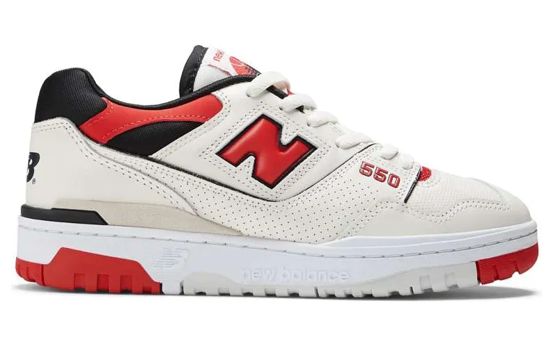 New Balance 550 Sea Salt / True Red (BB550VTB)