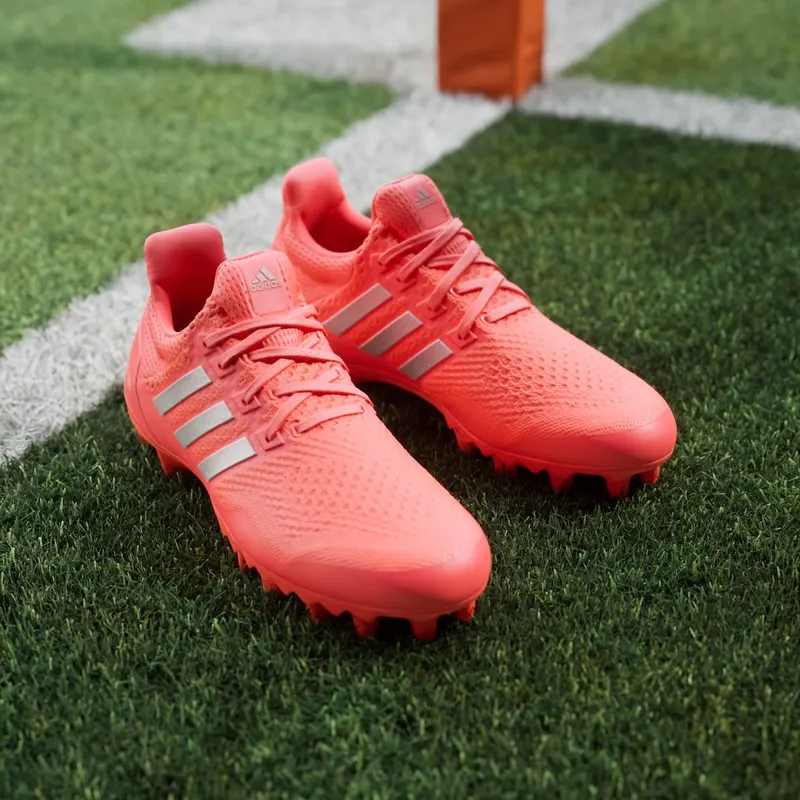 adidas Ultra Boost Football Cleats Solar Red Silver Metallic (JP7411)