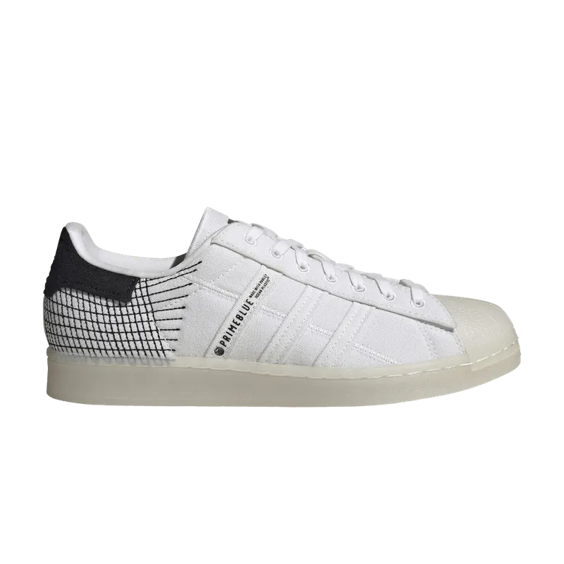 Adidas Superstar Primeblue Chalk White / Cloud White / Core Black (G58198)