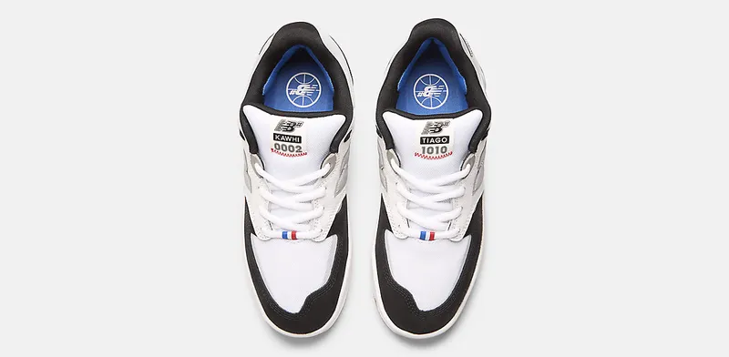 New Balance Numeric 1010 Tiago Lemos x Kawhi Leonard White Black (NM1010KL)