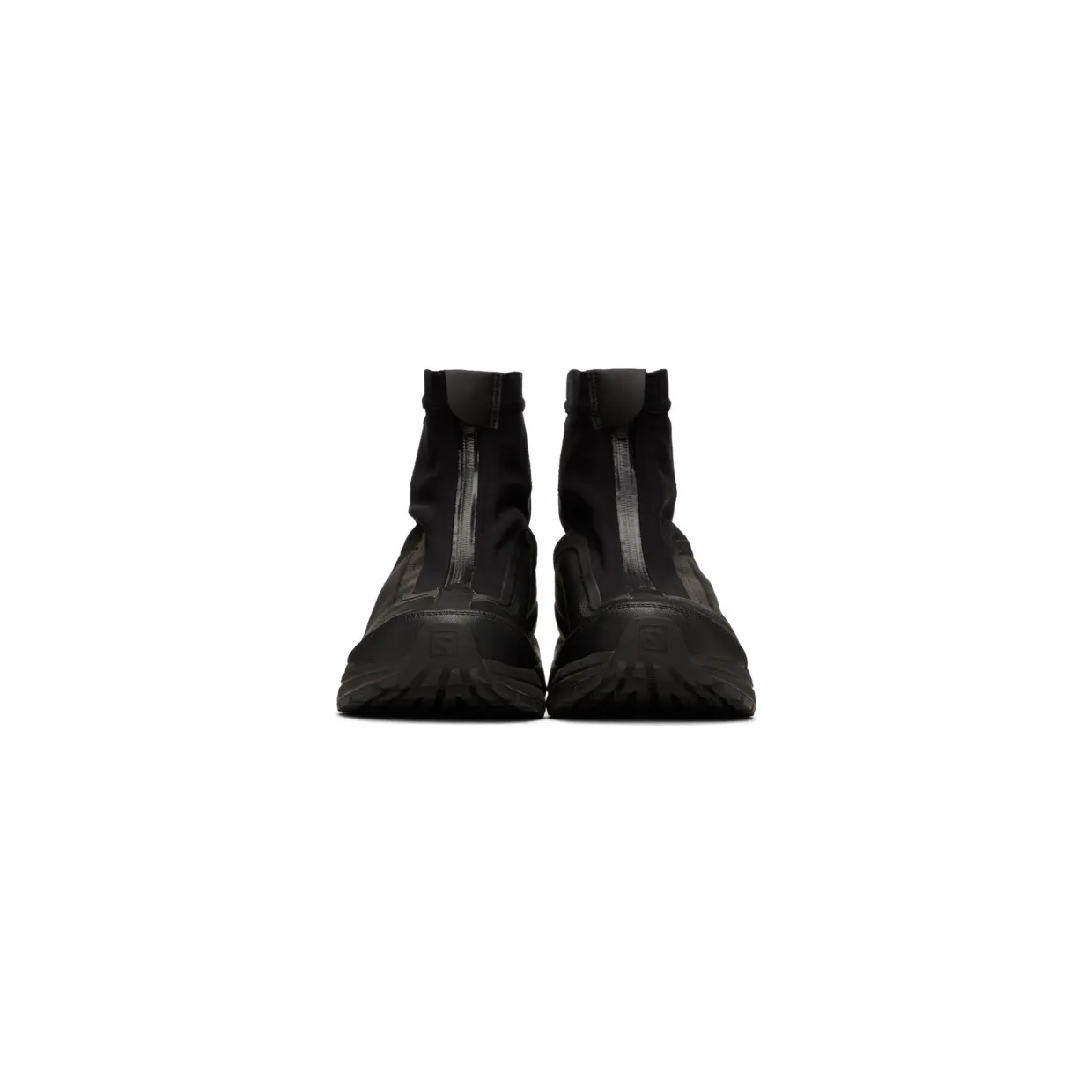11 by Boris Bidjan Saberi Black Bamba 2 High Sneakers (110 11xS) (2)