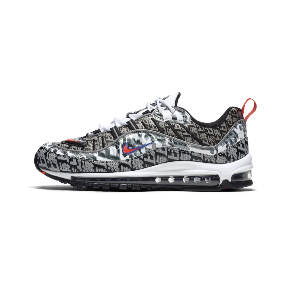 Nike Air Max 98 Shanghai Marathon (2018) Black/White-Metallic Silver (BV6955-106)