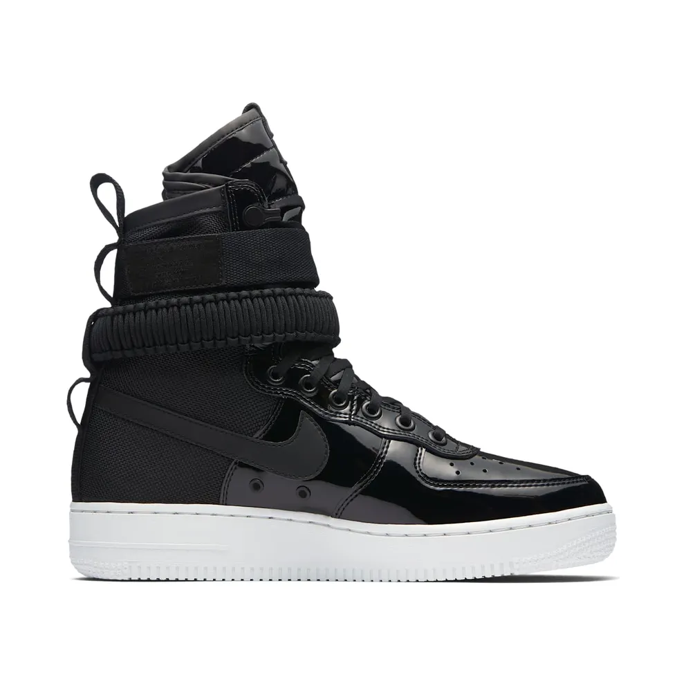 Nike SF Air Force 1 High Ruby Rose Force Is Female Black (W) Black/Black-Reflect Silver-Cool Grey (AJ0963-001)