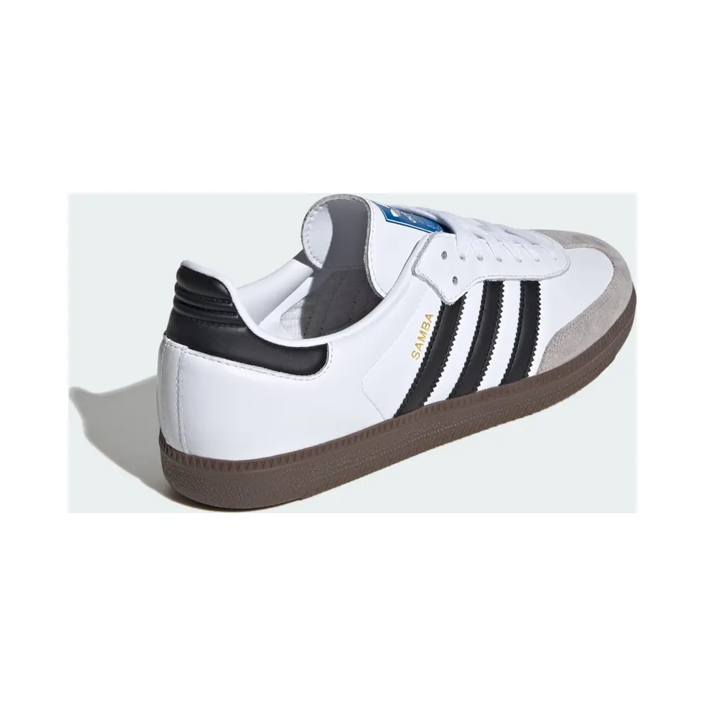 adidas Samba White Black Gum Cloud White/Core Black/Clear Granite (B75806)
