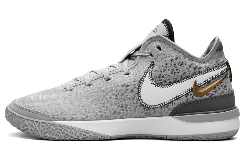 Nike Zoom LeBron NXXT Gen “Wolf Grey Metallic Gold” (DR8784-004)