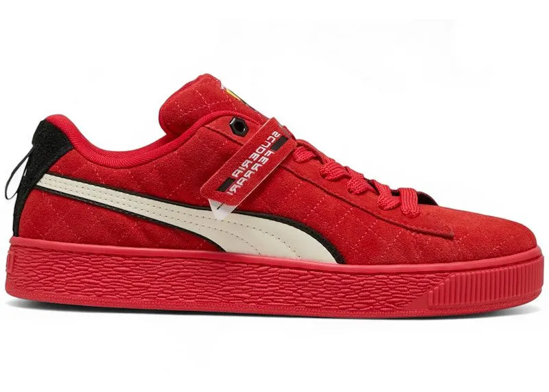 Puma Suede XL Hero Scuderia Ferrari Rosso Corsa Warm White (308798-02)