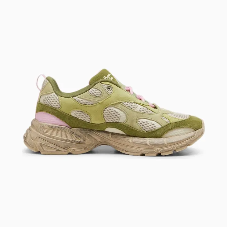 Puma x KidSuper Velophasis Nu Olive Green (396778-01)