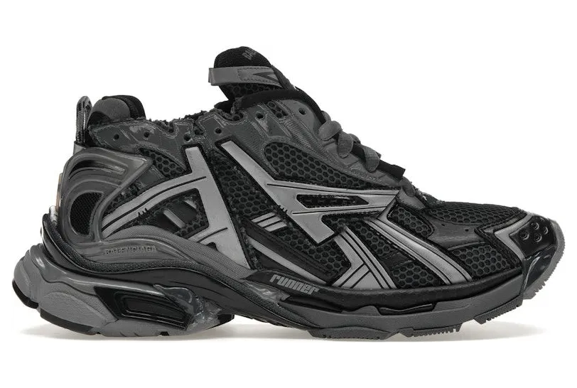 Balenciaga Runner Dark Grey Black (677403W3RBR1515)