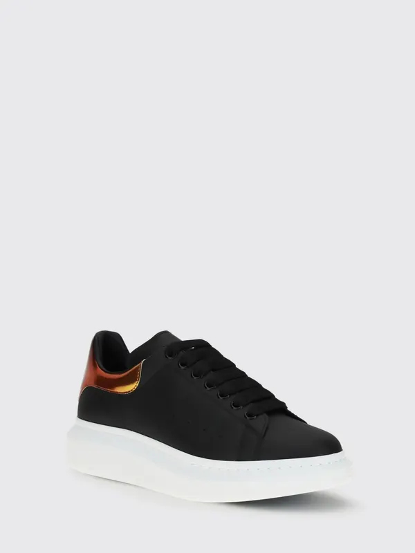 Mcqueen Oversize Leather Black (553680WIAKA1980)