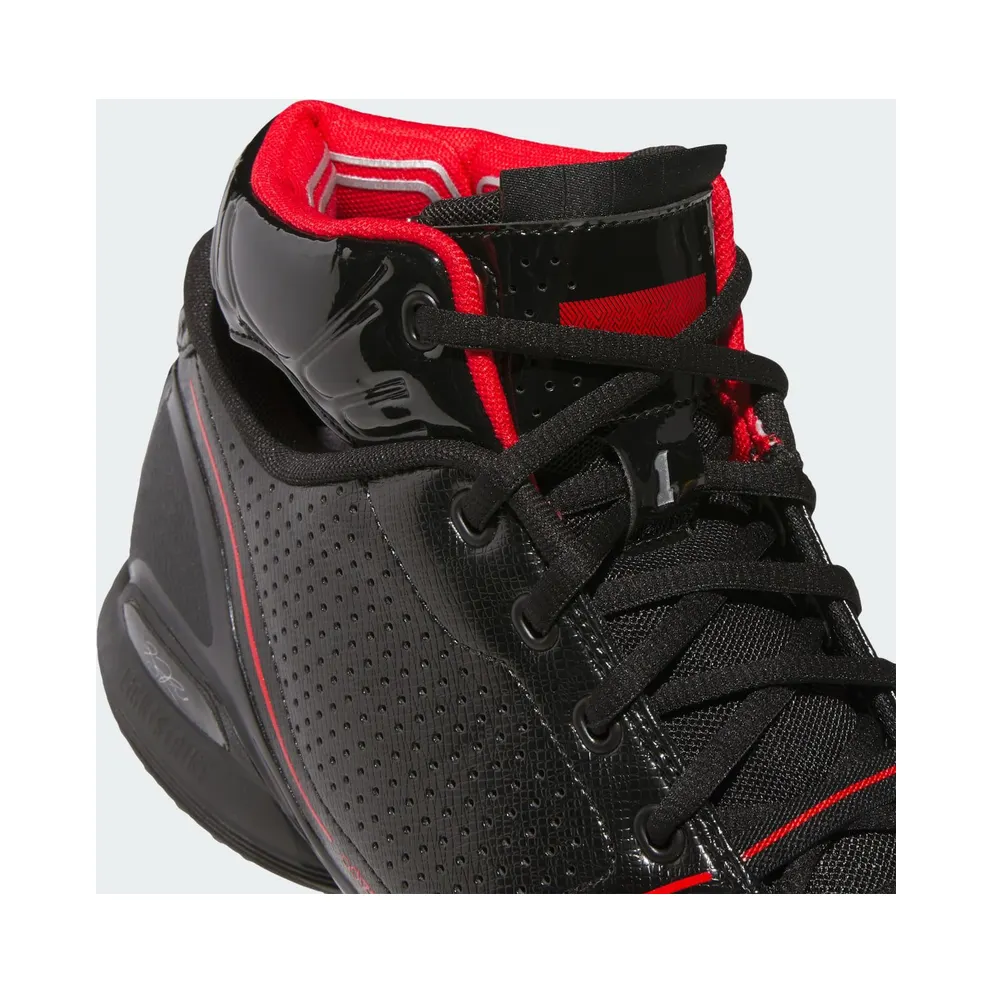adidas Adizero Rose 1 Black Red (2020) Core Black/Cloud White/Scarlet (FW7591)