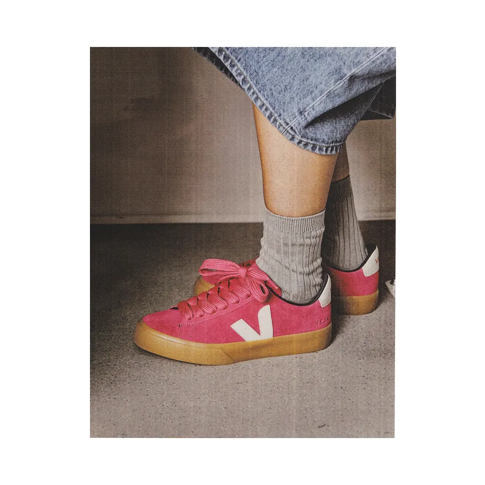 Veja Campo Bold Suede Pink Pierre Natural (CP0320802A)