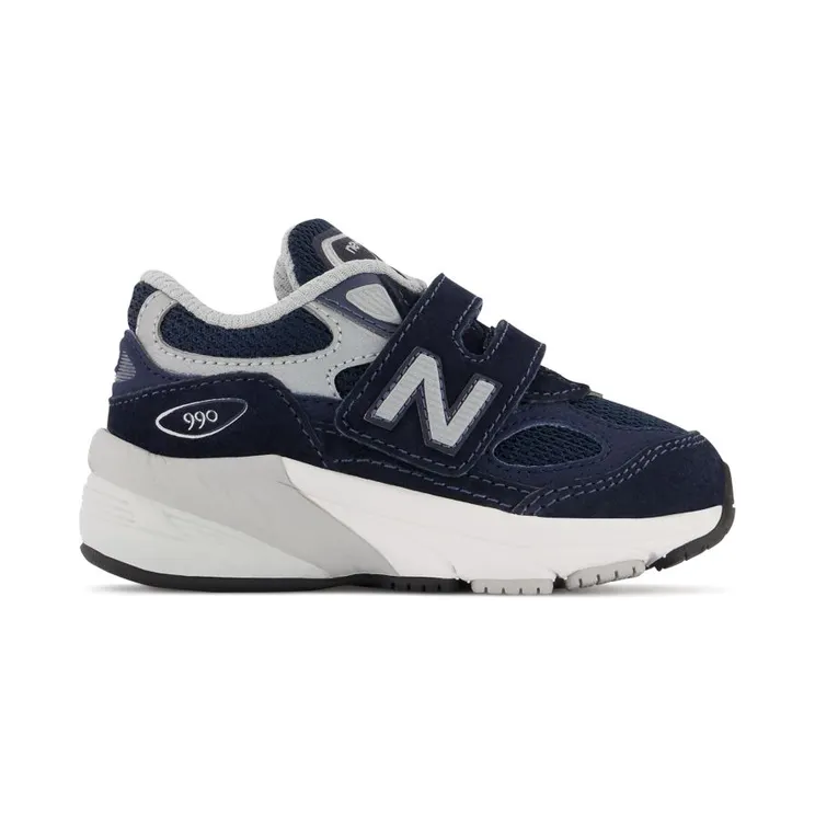New Balance 990v6 Hook and Loop Navy Silver (IV990NV6)