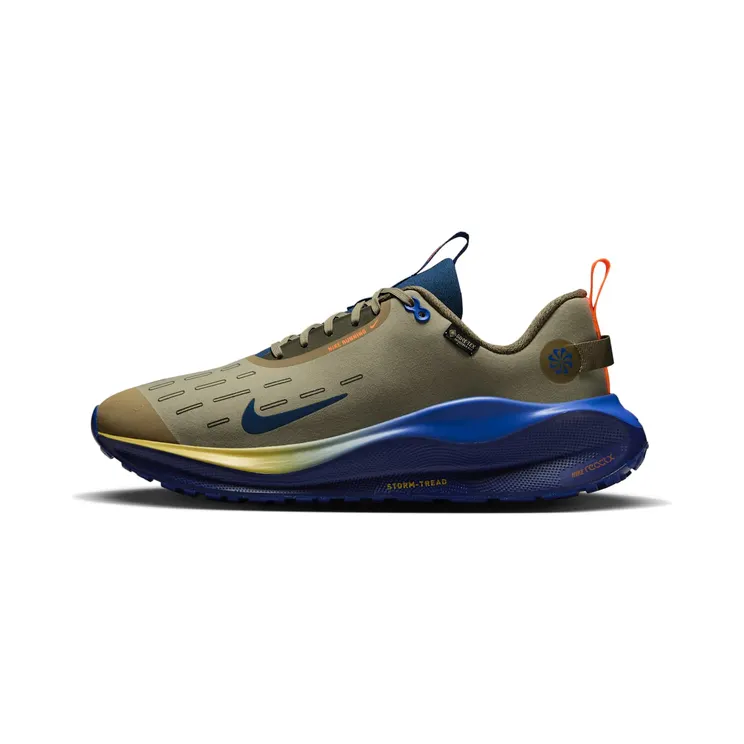 Nike React Infinity Run 4 Gore-Tex Neutral Olive Racer Blue Cargo Khaki Thunder Blue (HQ3222-276)