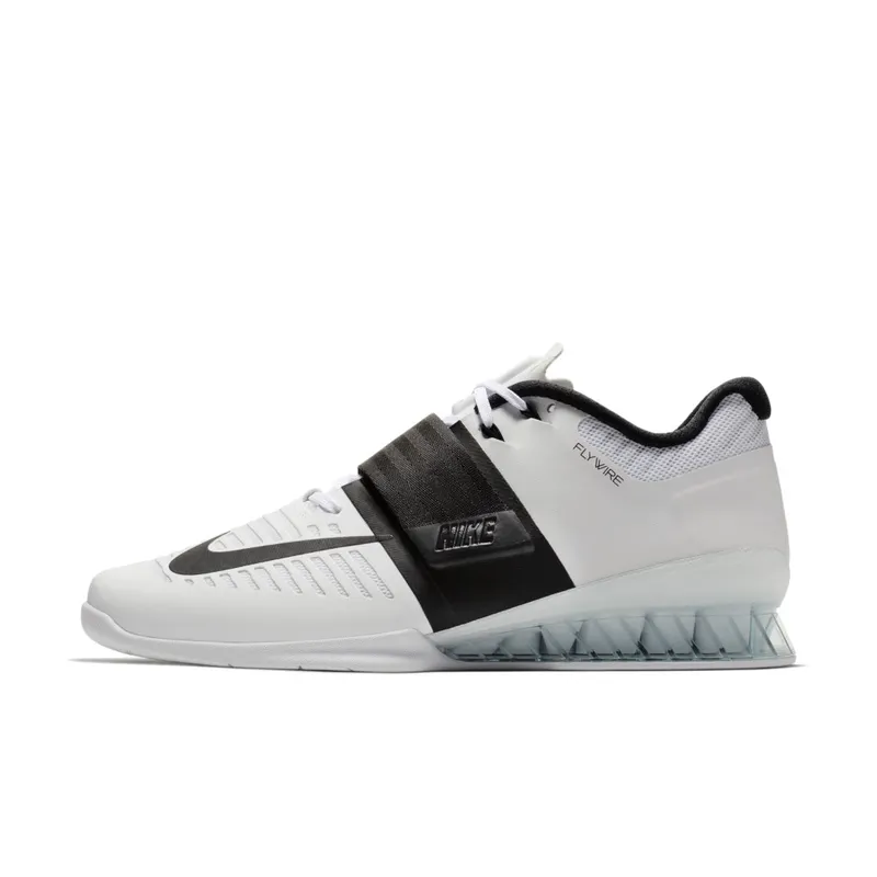 Nike Romaleos 3 White Black Clear Sole (852933-101)