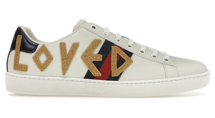 Gucci Ace Embroidered Love (W)