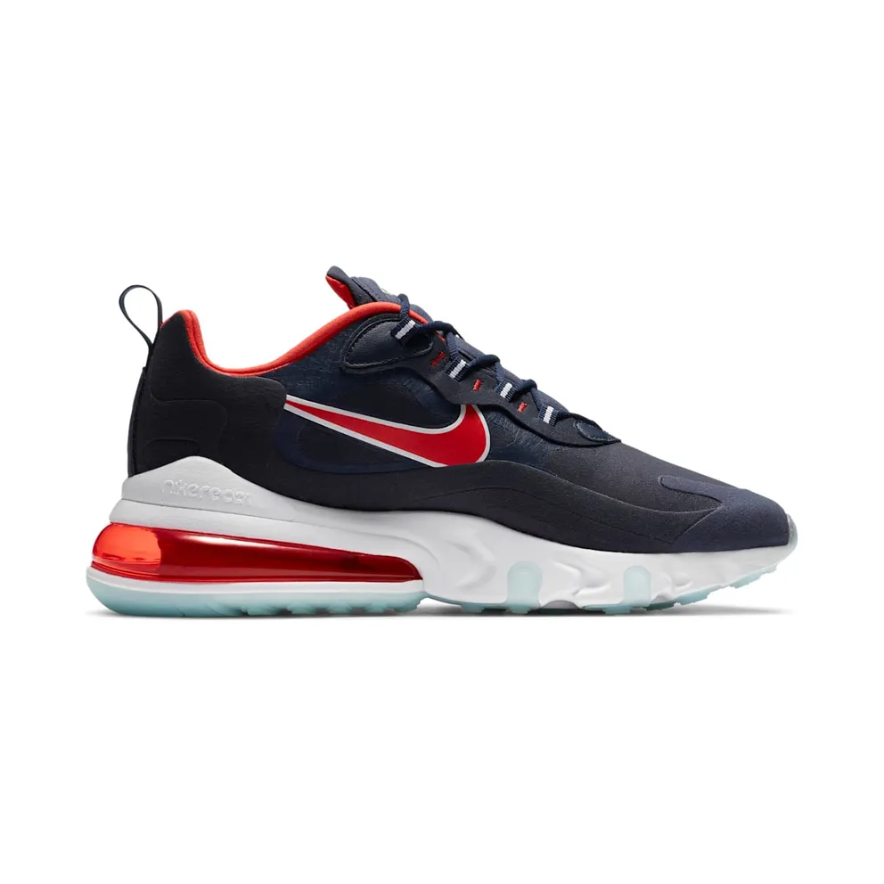 Nike Air Max 270 React USA Midnight Navy/Obsidian-White-Chile Red (CT1280-400)