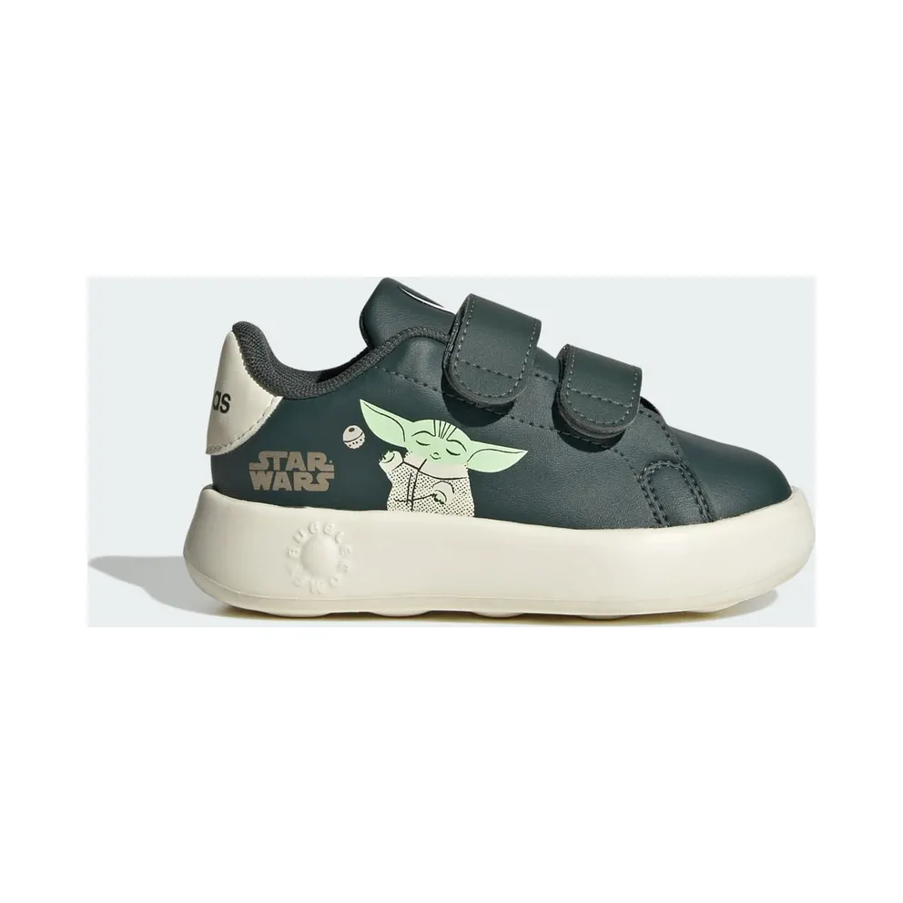 Adidas Star Wars Advantage Shoes Kids Legend Ivy / Off White / Mist Jade (IH6258)
