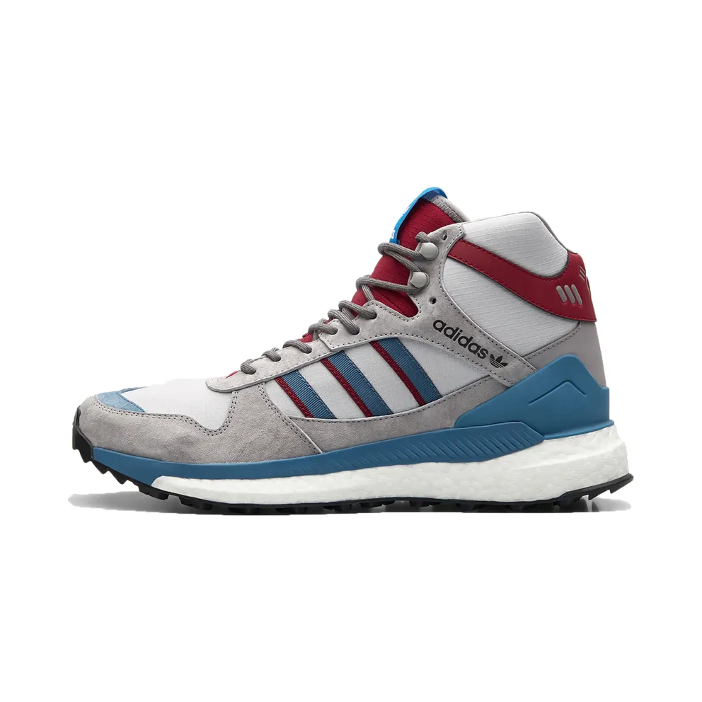 adidas x Human Made Grey and Blue Marathon Sneakers (FY9149)