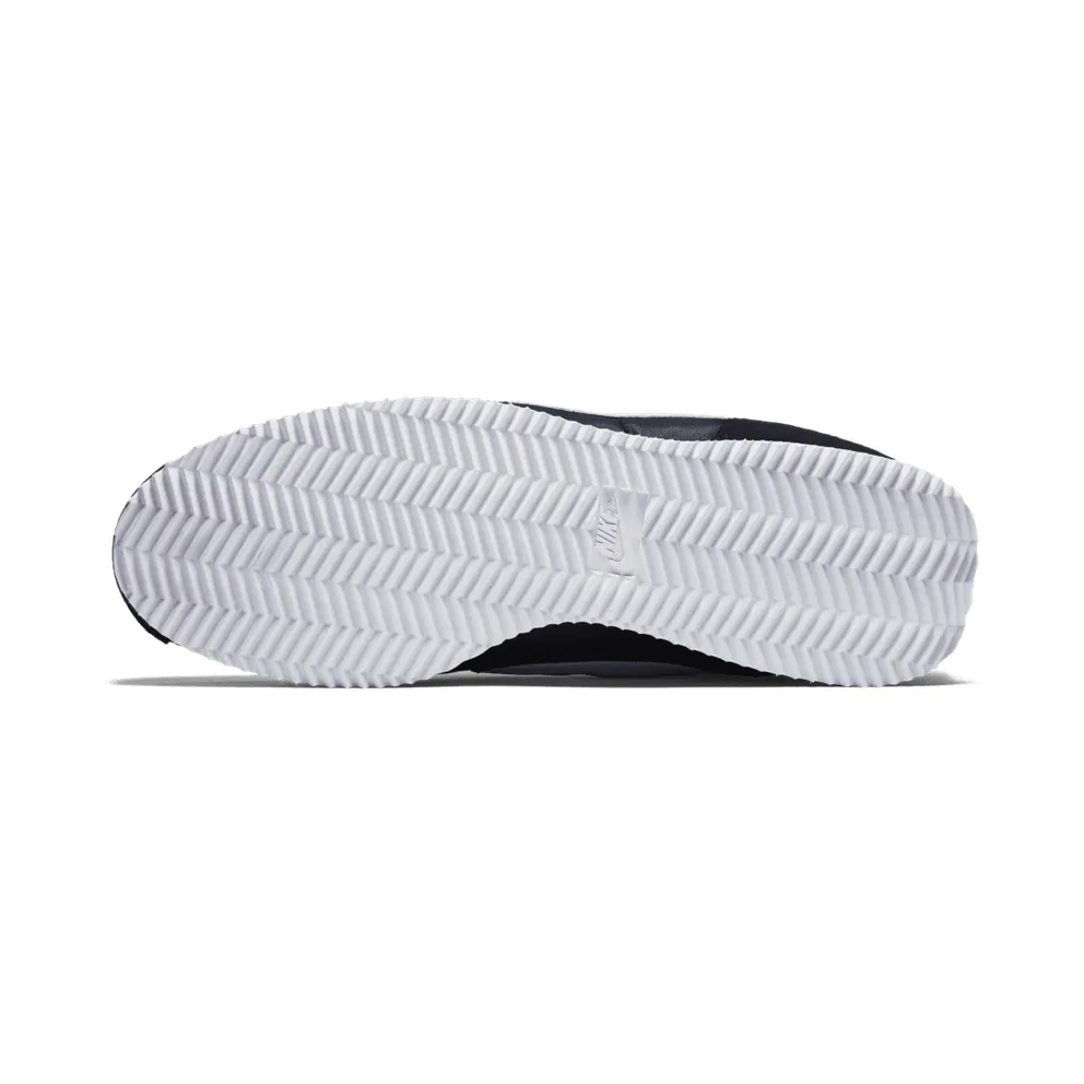 Nike Cortez Basic Nylon Obsidian White-Metallic Silver Obsidian/White-Metallic Silver (819720-411)